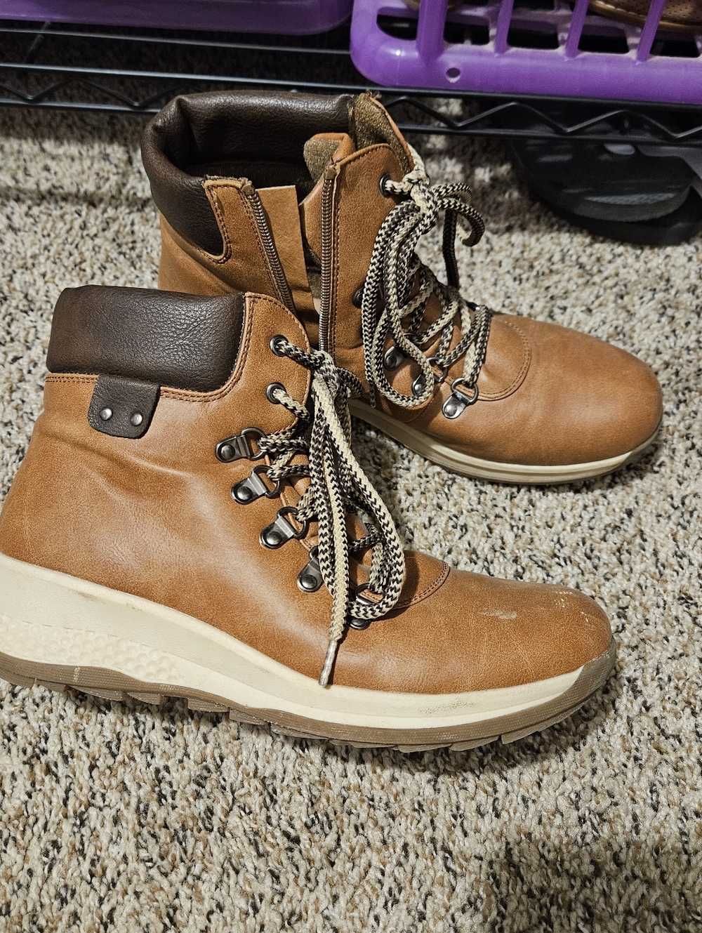 Maurices Cognac Riley Adventure Boot - Picture 2 of 8